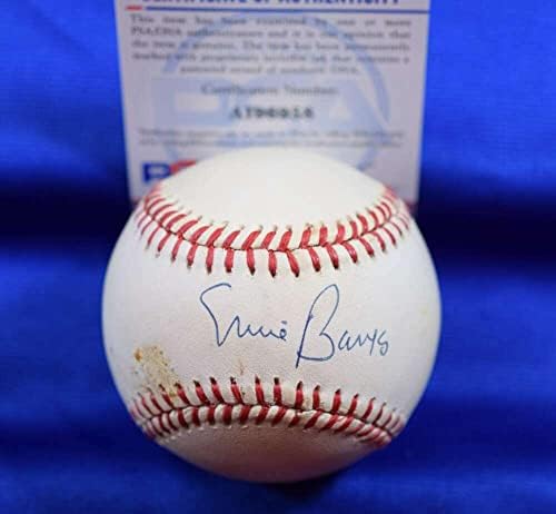Ernie banke PSA DNA COA Autograph Nacionalna liga onl potpisana bejzbol - autogramirani bejzbol