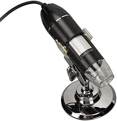 Elektronski digitalni mikroskop, USB Tip C digitalni mikroskop 1600X Jaka Kompatibilnost 8 LED svjetla CMOS