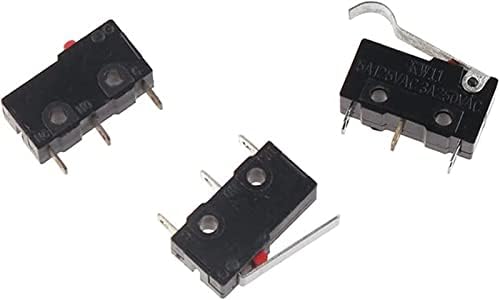Mikro prekidači SPDT KW12 upravljanje polugom ravne šarke Mini mikro prekidač KW11-1Z-00 KW11-1Z - 0101
