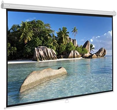 SBSNH Priručnik za povucite ekran projektora 60 72 84 100 inča 4: 3 HD širokog ekrana za prenosni projekcijski