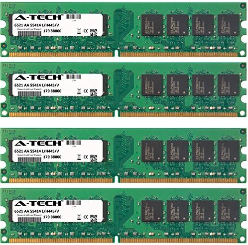 4GB komplet za Dell Inspiron Desktop serije 518 519 530 530A / C 530DT 530s 531 531s. DIMM DDR2 NON-ECC PC2-6400