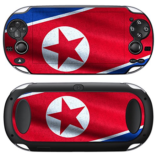 Sony PlayStation Vita dizajn kože zastava Sjeverne Koreje naljepnica naljepnica za PlayStation Vita