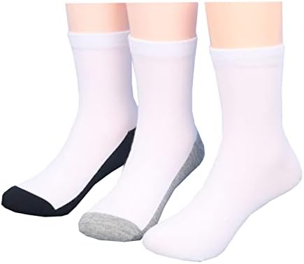 Unisex Little Boys Girls Cotton Crew Socks Athletic Sport Kids Youth Anklea čarape