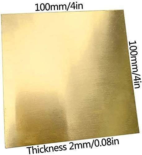 ACCDUER mesing ploča čisti bakarni lim folija Mesingani Lim debljine razne specifikacije veličina