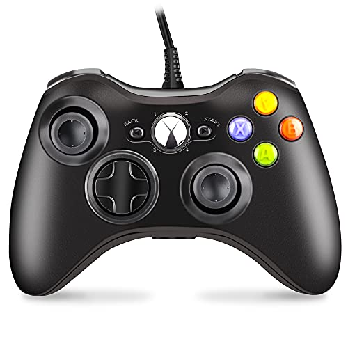 Žičani kontroler za Xbox 360, nadograđeni džojstik Gamepad sa dvostrukim udarnim vibracijama kompatibilan sa