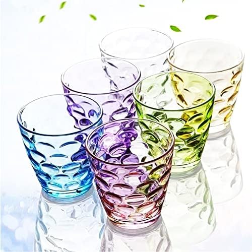 Čaše za piće čaša za vodu čaša za staklo Glass Cup 10.2 Unca u boji 300 ML Glass water Juice koktel naočare