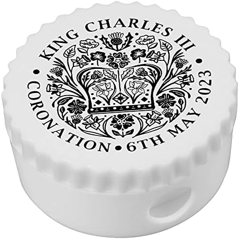 Azeeda 'King Charles Coronation Embleper' Compact olovka za olovke