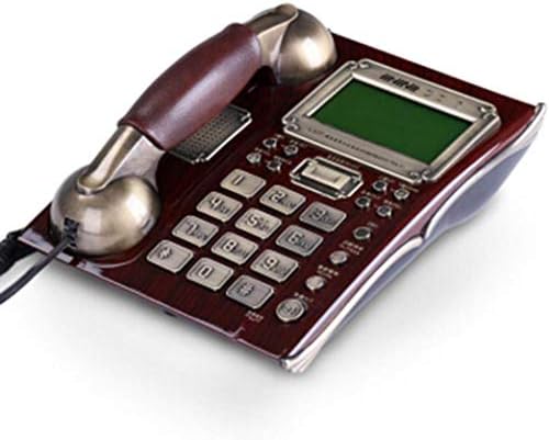 MyingBin Antique fiksni telefon sa ID-om pozivaoca Retro telefon za dnevnu sobu Studija spavaće sobe Cafe
