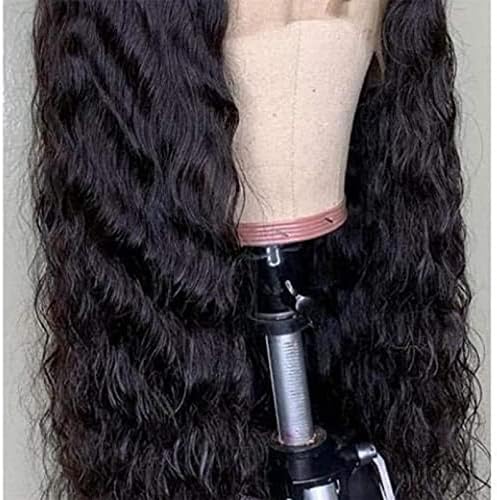 XZGDEN perika za zamjenu kose, perika od vodenog Vala čipka prednje Perike od ljudske kose za crne žene