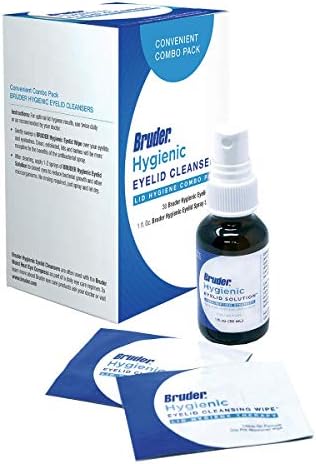 Bruder Hygienic Eyelid Cleaners Value Pack / higijenske maramice za kapke i sprej za rastvor