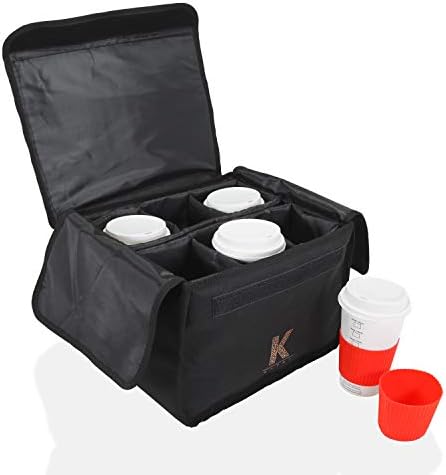 Katai-izolovana torba za piće i hranu za isporuku-torba za držač čaša za višekratnu upotrebu, savršena za