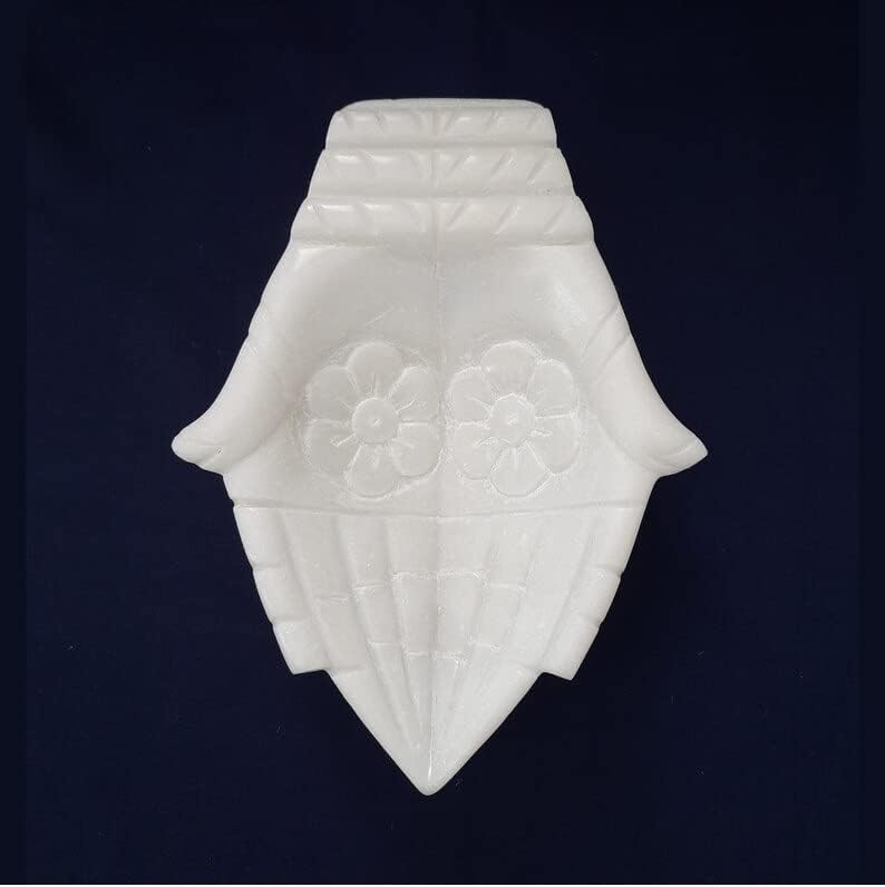 Dekorativna molitljiva ručna lubla posuda, ručno izrezbarena molitlačka dizajna mermerna ladica, ukrasna