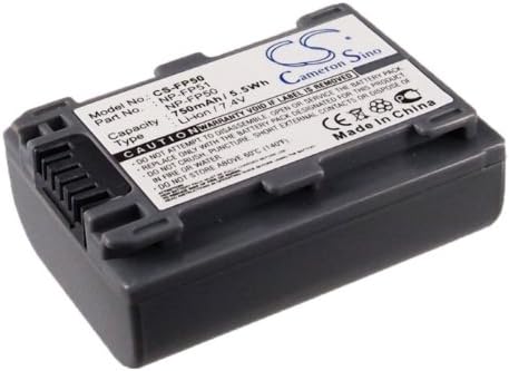Zamjena baterije 750m-DVD653E DCR-HC45E DCR-DVD50E DCR-SR70E DCR-HC30S DCR-HC30E DCR-DVD203E