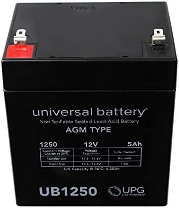 Universal Power Group 12V 5Ah SLA Zamjena za ADT Safewatch Pro 3000 alarmnu bateriju