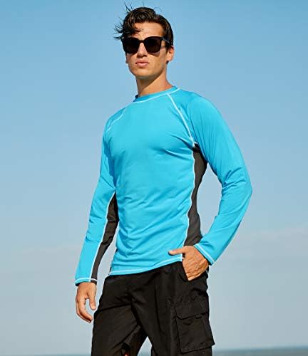 Muške košulje s dugim rukavima Rashguard UPF 50+ UV Zaštita od sunca Atletski trening trčanje