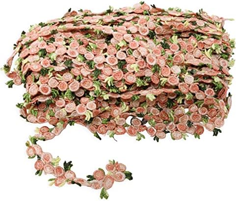 Honbay 15 Yards Flower Trim vrpca cvjetna čipkasti rub obloga za šivanje za oblaganje haljine