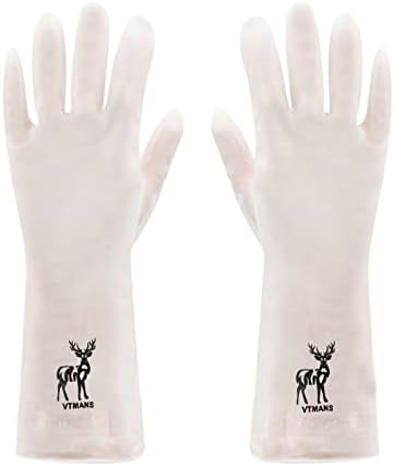 Qvkarw rukavice za ruke rukavice za čišćenje posuđa rukavice za suđe kuhinjske rukavice gumeni lateks