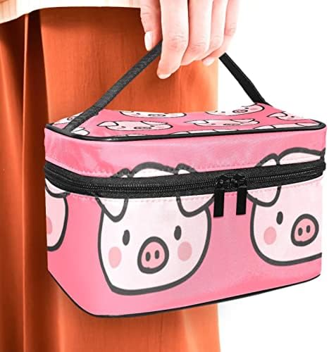 Svinjska životinja Pink Pink Travel Makeup Torba za kozmetičku torbu Organizator za skladištenje