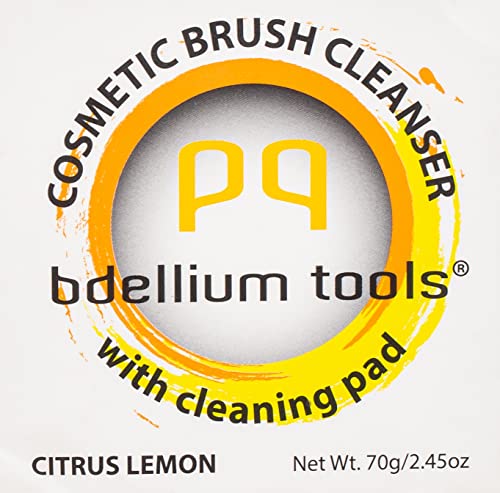 Bdellium Tools kozmetička četka za čišćenje sa jastučićem za čišćenje - Citrus limunov miris