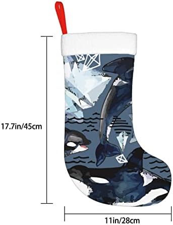 Čarape Augenstern Spremi ubojica kitova mornarice dvostrano kamin viseći čarape