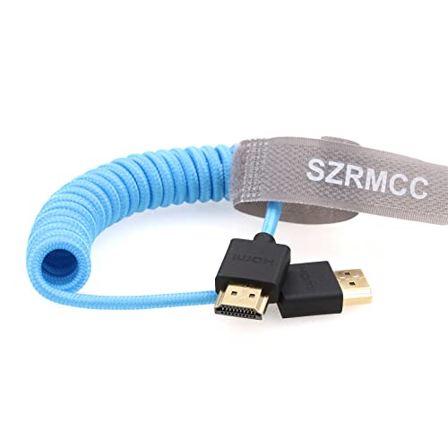 SZRMCC HDMI kabel 8K 2.1 Mini HDMI do HDMI namotanog pletenog kabla velike brzine Mini HDMI