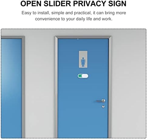 Vicasky Slide Indikator vrata Potpišite privatnost Prazan prazni zauzet Znak za kućnu kancelarijsku