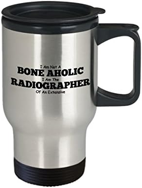 Radiografska kavana Putna krigla Najbolji smiješni jedinstveni X Ray tehničar Savršena ideja za muškarce Ja nisam koštana sitnica, ja sam radiograf opsežnog