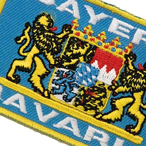 A-One-Dermany Bavaria City badge zakrpe za vezoidni patch + Deutschland Nacionalna zastava SEZ-na patch-u, amblem