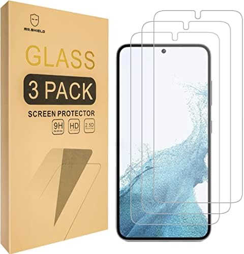 Mr. štit [3-pakovanje] dizajniran za Samsung Galaxy S23 5G [6,1 inč] [kaljeno staklo] [Japansko staklo
