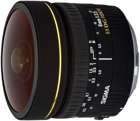 Sigma 8mm f / 3.5 EX DG kružna Fisheye sočiva za Sigma SLR kamere