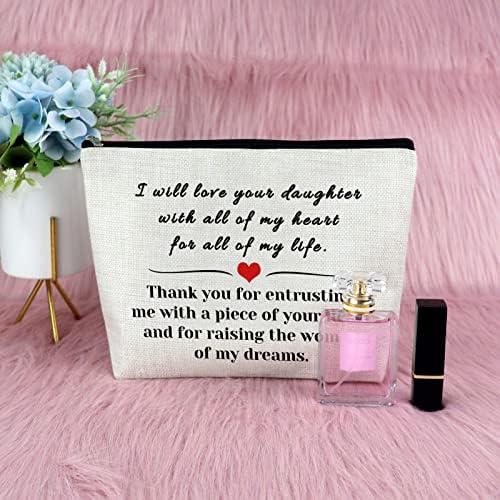Scodirna majka mladenke za mladenku makeup torba za majku poklon od kćeri hvala poklon ideje vjenčani poklon