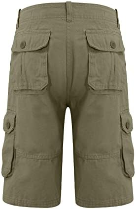 RTRDE muške gaćice za teretna kratke hlače na otvorenom, multi-džepne hlače za muškarce
