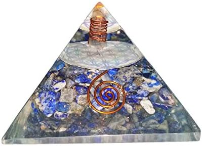 Lapis lazuli kamen piramida za iscjeljivanje kristala Reiki Organise Pyramid Reiki spritual poklon
