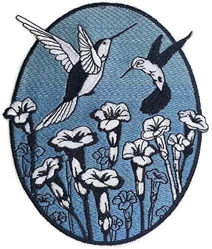 Priroda tkana u nitima, amazing ptica kraljevstvo [Spring Hummingbird oval] [Custom i jedinstveno]