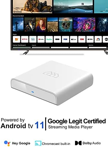 Android 11 TV kutija R LITE 4K HDR podržava daljinski upravljač sa Chromecast ugrađenim Google certificiranim