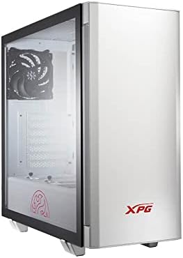 XPG Invader Mid-Tower brušenog aluminija PC slučaj, 2x 120mm ventilatori, prednji ARGB Downlight