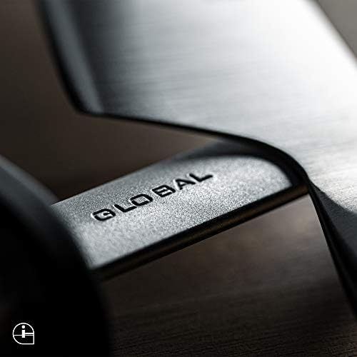 Globalni G-4, klasični nož od 7 inča, orijentalni kuharski čelik od nehrđajućeg čelika, 7, Stainles Steel