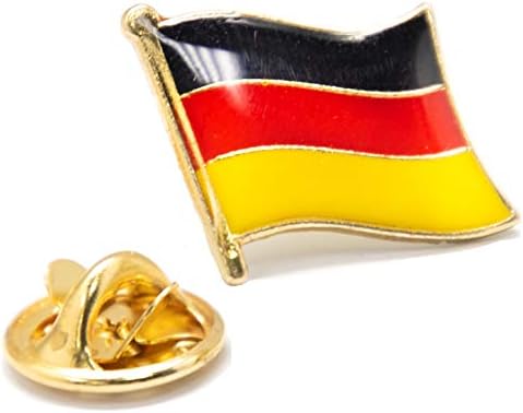 A-One -Ruedesheim vruće kože zakrpa 2 kom + deutsch country flag rever pin, Rüdesheim Applique Patch and Ranger