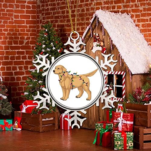 Božić ukrasi pas sa Božić svjetlo ukrasi Funny Božić štene Božić potrepštine za zabavu zima Božić