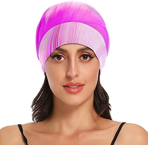 Sjemenska kapa za spavanje šešica BONNET BOLLES Spiral Rainbow Sažetak za žene Noćni omot za glavu za kosu