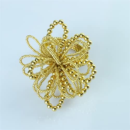 Trexd Festive Decor 12 komada prstenje sa salvetom Staklo perle party dekoracije za zabavu
