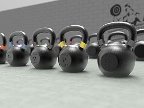 Kettlebell izrađen za CrossFit & Gym Workings - Pravo liveno željezo za obuku snage nordijskim podizanjem