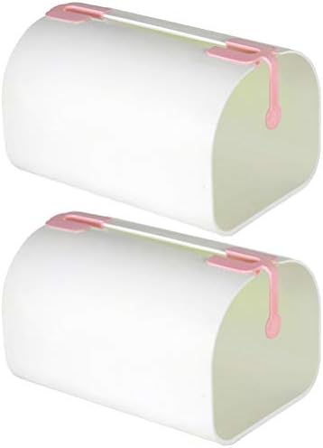 Cabilock 2pcs kutija za tkivo plastična vodootporna udara besplatan toaletni papir za papir