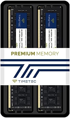 Timetec 16GB KIT DDR3L / DDR3 1600mhz PC3L-12800/PC3-12800 Non-ECC nebaferovani 1.35 V / 1.5 V CL11 2Rx8 Dual