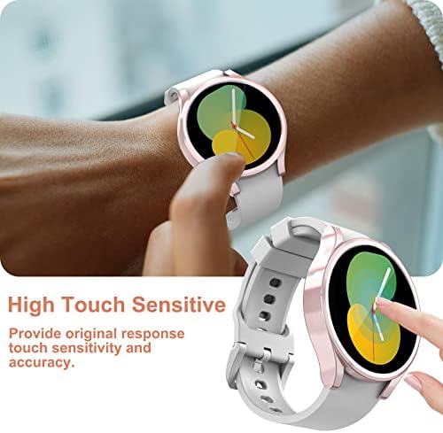 [4 + 6 Pack] Kompatibilan za Samsung Galaxy Watch 4 / Galaxy Watch 5 40mm sa kaljenim staklenim zaštitom,