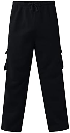 Muška modna marka za modu Multi džep casual teretni pantni pantni u boji Pješačke pantalone pamučne hlače
