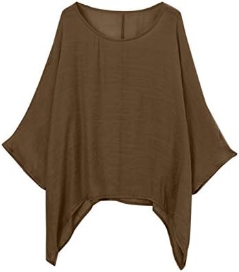 Vodmxygg Ženski džemperi Okrugli izrez Grafički print Vanjska plaža Ljeto Soft Comfy majice s dugim rukavima