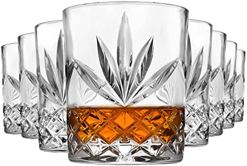Godinger naočare za viski, staromodna čaša za viski, čaše za piće za viski, koktele, vodu, sok-Set