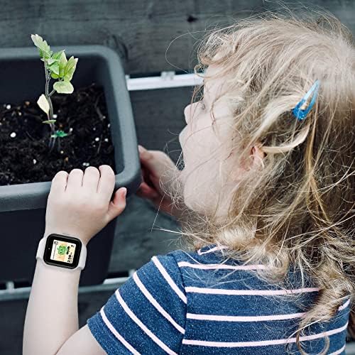 BlackPro 2 Pack kompatibilan sa zamenom bake za sinhroup Childs Watch, 20 mm vodootporni silikonski sat za sinkronizaciju