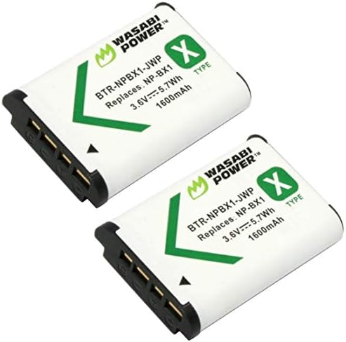 Wasabi Power NP-BX1 baterija za Sony NP-BX1 / M8, ZV-1, ZV-1 II, Cyber-Shot DSC-HX95, HX99, HX350, RX1, RX1R